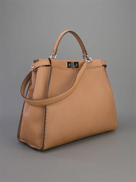 shopper fendi selleria canvas tote|fendi totes for women.